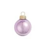 2ct Soft Lavender Glass Pearl Christmas Ball Ornaments 6" (150mm)