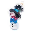 Christopher Radko Peek-A-Boo Snowman Glass Christmas Ornament 1021508 2 Christopher Radko Peek-A-Boo Snowman Glass Christmas Ornament 1021508 -Christmas Decoration Store 1021508 2 20674.1687815256