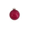 28ct Fuchsia Pink Clear Glass Christmas Ball Ornaments 2" (50mm) -Christmas Decoration Store 312520fuschia20pearl 72048.1682628725