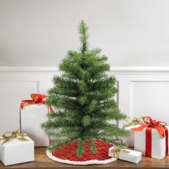 2' Medium Canadian Pine Artificial Christmas Tree - Unlit