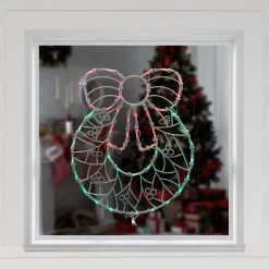 16" Red And Green Led Lighted Wreath Christmas Window Silhouette Decoration -Christmas Decoration Store 4oad8nsuycougimrht0twvegvk4r0lq4 33417.1667533577