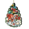 Set Of 2 Forest Animals Christmas Tree Ornaments 5.5" -Christmas Decoration Store 8119182 1 71340.1667549900