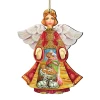 Set Of 2 Angel With Mary And Joseph Wooden Christmas Ornaments 5.5" 1 Set Of 2 Angel With Mary And Joseph Wooden Christmas Ornaments 5.5" -Christmas Decoration Store 8154109 1 22757.1667549675