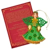Set Of 2 Irish Angel Wooden Christmas Ornaments 5.5" -Christmas Decoration Store 8199755 1 17265.1667549692