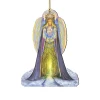 Set Of 2 Angel Hands Of Love Wooden Christmas Ornaments 5.5" -Christmas Decoration Store 845623 jw 1 16486.1667549701
