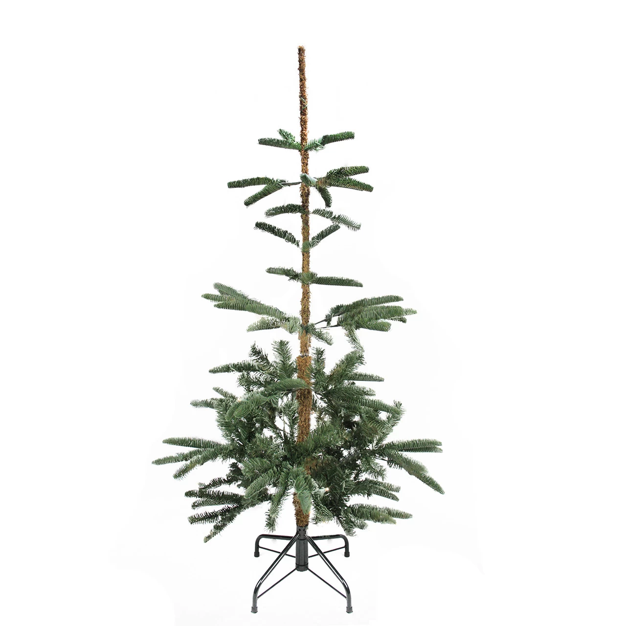 4.5' Noble Fir Layered Artificial Christmas Tree, Unlit 4 4.5' Noble Fir Layered Artificial Christmas Tree, Unlit - Image 2