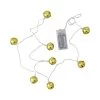 8 Battery Operated Gold LED Jingle Bell Christmas Lights - Clear Wire -Christmas Decoration Store auabptqsfdtnjzuewp0wg5bmnmni2ohl 84434.1667659129