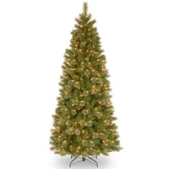 7.5’ Pre-Lit Tacoma Pine Artificial Christmas Tree - Clear Lights