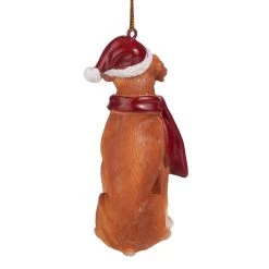 3.5" Fawn Boxer Dog Christmas Ornament -Christmas Decoration Store boxer 4 59190.1667615233