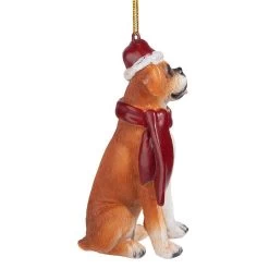 3.5" Fawn Boxer Dog Christmas Ornament -Christmas Decoration Store boxer 5 78358.1667615234