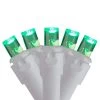 70 Green LED Wide Angle Icicle Christmas Lights - 5.25 Ft White Wire -Christmas Decoration Store brightstar 39 724 77 1 34897.1667578254