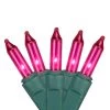 4' X 6' Pink Mini Net Style Christmas Lights - Green Wire -Christmas Decoration Store britestar 292m4611 1 98787.1667553595