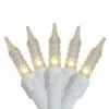 100 Warm White Contemporary LED M5 Mini Christmas Lights - 8 Ft White Wire -Christmas Decoration Store britestar 39 885 77 1 89968.1667536469