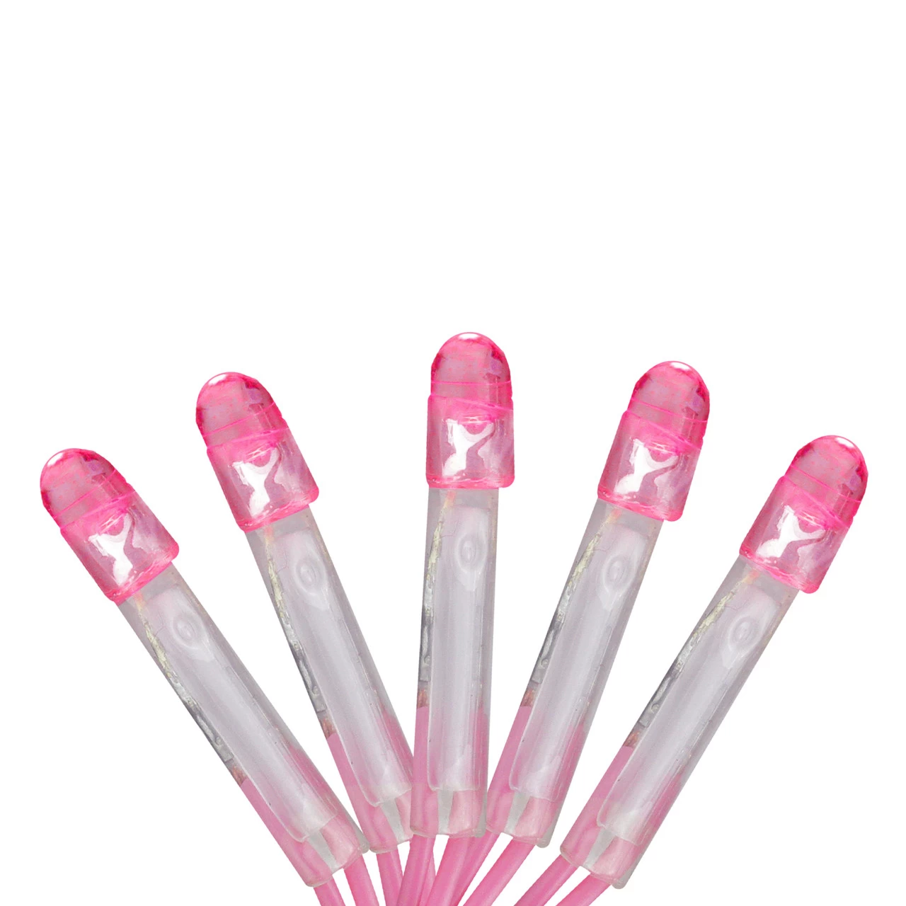 2' X 8' Pink LED Micro Net Style Tree Trunk Wrap Christmas Lights - Pink Wire 3 2' X 8' Pink LED Micro Net Style Tree Trunk Wrap Christmas Lights - Pink Wire