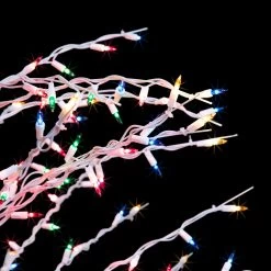 6' White Cascade Twig Tree Christmas Outdoor Decoration - Multi Lights -Christmas Decoration Store cvx6xdxchbbprps2bdqynaadvjslowrf 30670.1667657572