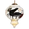3.75" White And Black Christmas Piano Glass Ornament -Christmas Decoration Store dacf 1911074 01960.1667620508