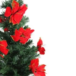 4' Pre-Lit Poinsettias Artificial Christmas Tree - Multicolor Lights -Christmas Decoration Store dak gd 47120 1 86272.1667664473