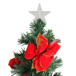 4' Pre-Lit Poinsettias Artificial Christmas Tree - Multicolor Lights -Christmas Decoration Store dak gd 47120 2 94805.1667664473