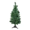 4' Pre-Lit Artificial Spiral Pine Christmas Tree - Multi Color Lights