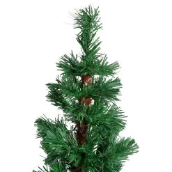 5' Pre-Lit Slim Pine Spiral Artificial Christmas Tree - Multicolor Fiber Optic Lights -Christmas Decoration Store dak gd 62150 1updated 26380.1667662795