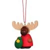 1.5" Red, Brown, And Green Moose Santa Collectible Christian Ulbricht Ornament -Christmas Decoration Store dati 10 06572020202020 16762.1667666762