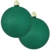2ct Emerald Green Shatterproof Christmas Ball Ornament6" (150mm) -Christmas Decoration Store dcki kbx04765 22524.1667518797