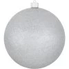 Silver Shatterproof Glitter Christmas Ball Ornament 8" (200mm) -Christmas Decoration Store dcki kbx12499 1 36495.1667561890