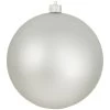 Cloud Silver Shatterproof Matte Christmas Ball Ornament 8" (200mm) -Christmas Decoration Store dcki kbx14007 1 05153.1667561899