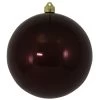 Shiny Java Brown Shatterproof Christmas Ball Ornament 8" (200mm)