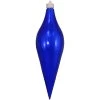 Azure Blue And Silver Shatterproof Christmas Long Drop Ornament 12.5" (320mm) -Christmas Decoration Store dcki kbx30687 1 27432.1667561925