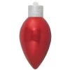12" Sonic Red And Silver Shatterproof Shiny C9 Light Bulb Christmas Ornament -Christmas Decoration Store dcki kbx40475 1 34338.1667561953