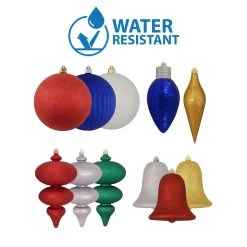 Arctic Blue Shatterproof Christmas Long Drop Ornament 12.5" (320mm) -Christmas Decoration Store dcki kbx50395 3 66481.1667561614