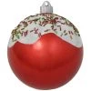 2ct Red And White Candy Sprinkles Shatterproof Matte Christmas Ball Ornaments 6" (150mm) -Christmas Decoration Store dcki kbx73002 2 1 47236.1667654857