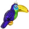 6" Blue And Vibrantly Colored Toucan Christmas Ornament -Christmas Decoration Store dcki kbx90196 97042.1667601925