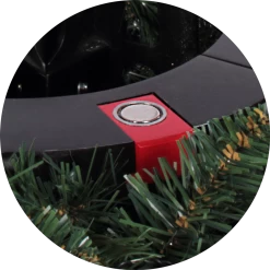 7.5' Pre-Lit Gold And Red Artificial Christmas Tree – Clear LED Lights -Christmas Decoration Store dezy2018 et met 5520235 15527.1667536245