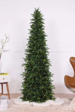 7.5' Pre-Lit Natural Artificial Christmas Tree – Warm White LED Lights 11 7.5' Pre-Lit Natural Artificial Christmas Tree – Warm White LED Lights -Christmas Decoration Store dezy2018 et nat 75 4 52373.1667536227