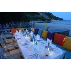 10.25" Clear And Silver Battery Operated LED Wine Bottle Light -Christmas Decoration Store dghh20bot03 w 4 26449.1682081401