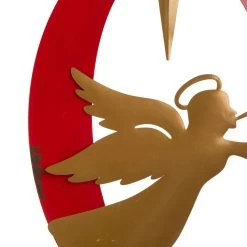 3' Red And Gold Metal Christmas JOY Angel Yard Stake, Wall Decor, Or Standing Decor 9 3' Red And Gold Metal Christmas JOY Angel Yard Stake, Wall Decor, Or Standing Decor -Christmas Decoration Store dglit 2010200006 4 87910.1667602153