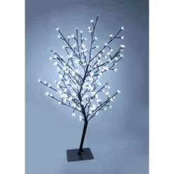 3.5' Pre-Lit Cherry Artificial Tree - LED Lights