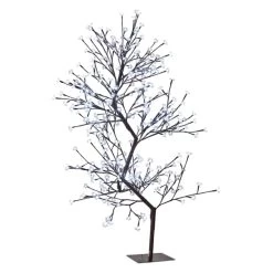 63" White And Red Dual Control Double Cherry Blossom Tree With 336 LED Lights -Christmas Decoration Store dhine 37400 xl wtrg 3 21344.1667621685
