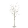 3.75' Pre-Lit Pencil Birch Artificial Christmas Tree - Warm White LED Lights