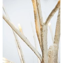 3.75' Pre-Lit Pencil Birch Artificial Christmas Tree - Warm White LED Lights -Christmas Decoration Store dhine 37431 48 4 91067.1667576647