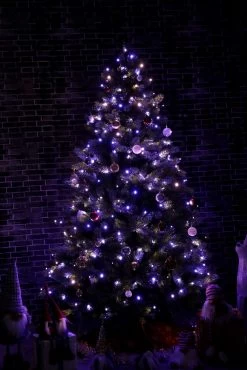 32.25' Multi-Function Timed Pattern String Lights - 100 RGB LED With Remote -Christmas Decoration Store dhine 37511 100 7 53702.1667646352