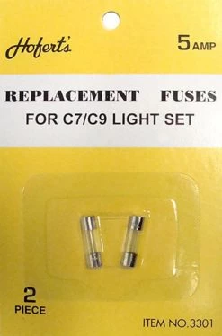 10-count Replacement Fuses For C7 Or C9 Christmas Light Strings