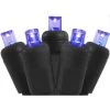 50 Purple LED Wide Angle Christmas String Lights - 25.17 Ft Black Wire -Christmas Decoration Store dlig 1101384 1 70228.1667536635