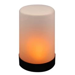5.75” White Battery-Operated Fire-Like LED Light