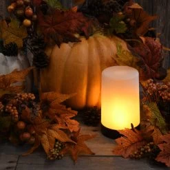 5.75” White Battery-Operated Fire-Like LED Light -Christmas Decoration Store dlum 63001 3 14390.1667536155