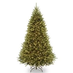 7.5’ Pre-Lit PowerConnect Kingswood Fir Artificial Christmas Tree – Dual Color LED Lights
