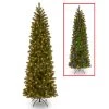 6.5’ Pre-Lit Downswept Douglas Slim Fir Artificial Christmas Tree – Dual Color LED Lights -Christmas Decoration Store dnat20pedd4 392d 65 07282.1667584018