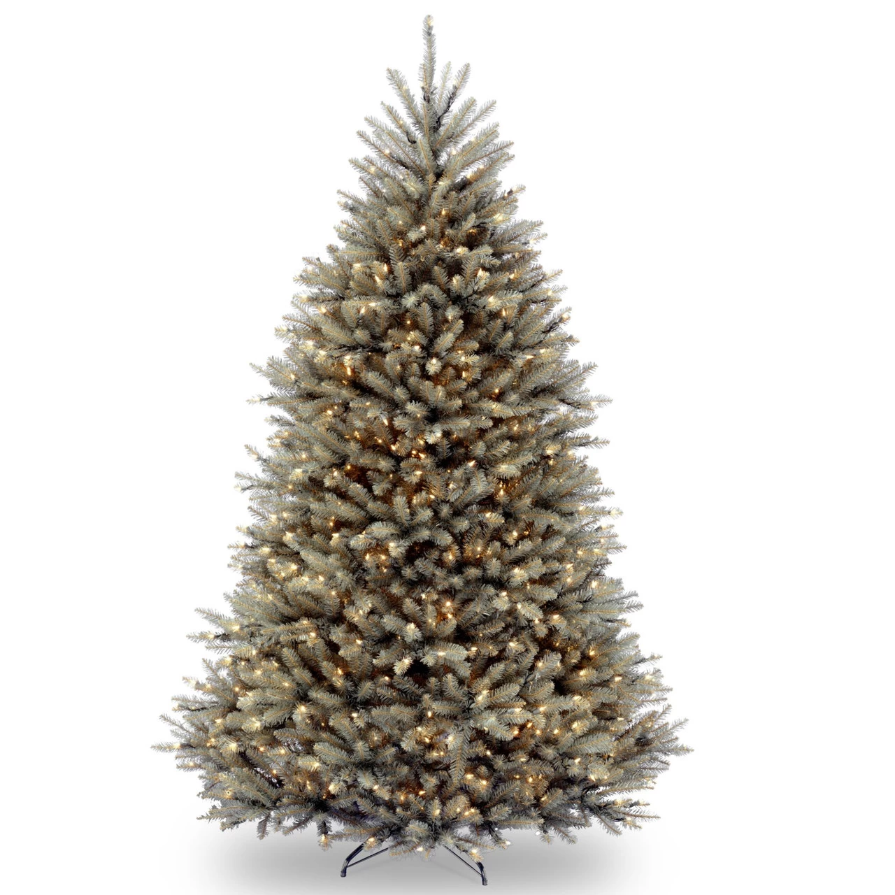 7.5 Ft. Dunhill® Blue Fir Tree With Clear Lights 3 7.5 Ft. Dunhill® Blue Fir Tree With Clear Lights